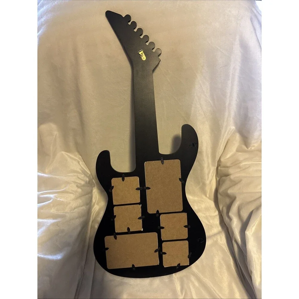 Electric Guitar Photo Wall Art Sculpture Sign Plaque Mancave Gameroom Music